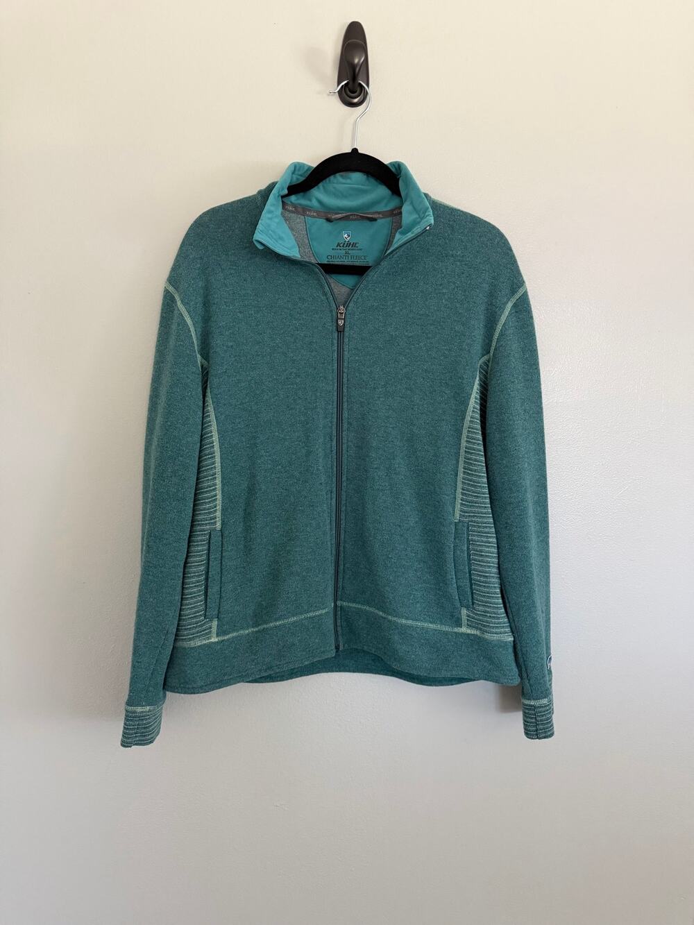 Kuhl Women’s XL Chianti Fleece Wool Zip Up Jacket Outdoors
